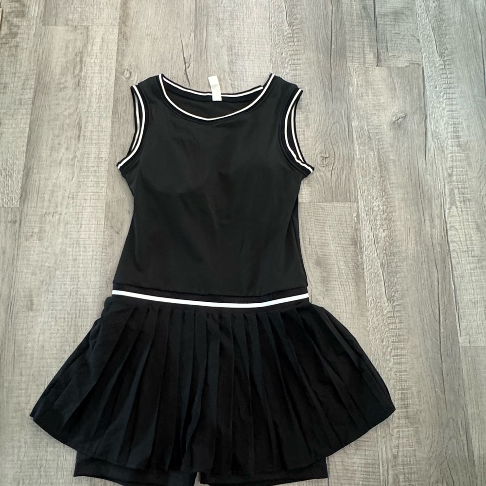 Chic Black Sleeveless Dance Dress for Women